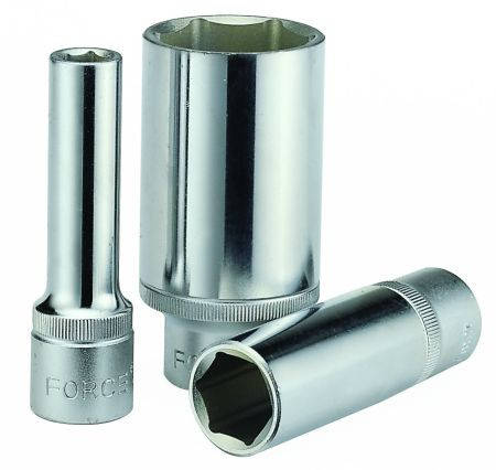 Головка FORCE 5457723 1/2" 6-гр. глибока 23 мм, L=77 мм, фото 1