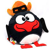 М'яка іграшка подушка «Смішарики» (Копиця) - Пінгвін Пін, 32х32х10 (00280-93), фото 3