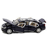 Іграшкова машинка металева «BMW 760» Автопром кадилак, синій, світло, звук, 22*, фото 7