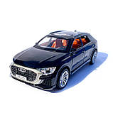 Іграшкова машинка металева Audi Q8 (Ауді) «Автопром», чорна, батар., світло, звук, відкр.двері, від 3р., 16*6*5, (6615), фото 4