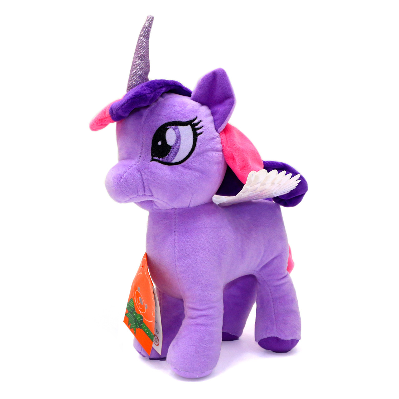 М'яка іграшка Поні-єдиноріг Копиця «Коник» Мій маленький Поні Іскорка фіолетовий 34*25*11 см (00083-5), фото 1