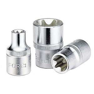 Головка FORCE 54616 1/2" Е-профіль (Torx) E16, L=38 мм