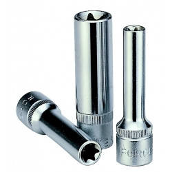 Головка FORCE 5366316 3/8" Е-профіль (Torx) глибока E16, L=63 мм, фото 1