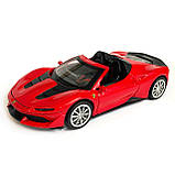 Машинка іграшкова дитяча металопластикова, АвтоЕксперт, Ferrari J50 (Феррарі) червона, 15*6*5см, (40408), фото 3