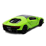 Машинка іграшкова металева Lamborghini «Автопром», салатовий, 14,5х6х3 см, (6602), фото 4