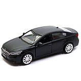 Машинка іграшкова металева Автопром «KIA K7», 11х4х4 см, чорна (4342), фото 4