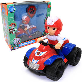 Набір «Цуценята рятувальник» Зік Райдер зі значком та транспортом світло звук 18*17*9 см (7780)