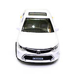 Машинка ігрова таксі Toyota Camry Uklon «TechnoPark» метал 12*4*5 см (CAMRY-BK-Uk), фото 5