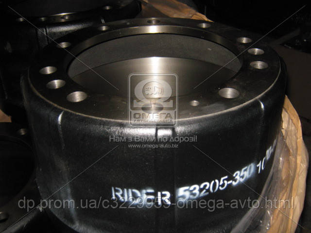 Купить Барабан тормозной КамАЗ Евро (RIDER) 53205-3501070-04 (ом-DP ...