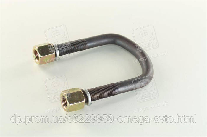 Стремянка ушка рессоры задней ЗИЛ 130 М16х1,5 L=105 с гайкой и гровером ...