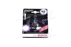 Лампа розжарювання H1 12V 55W GigaLight +120 blister 1шт (Bosch) код 1 987 301 108 (ом-DP)