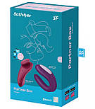Набір Satisfyer Partner Box 1 (вібратор для пар Double Joy + вібратор у трусики Sexy Secret) 777Store.com.ua, фото 8