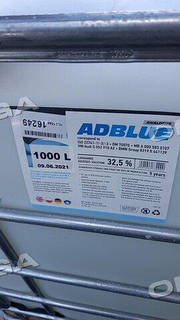 Рідина AdBlue систем SCR сечовина AXXIS 1000л код AUS 32 (ом-DP)