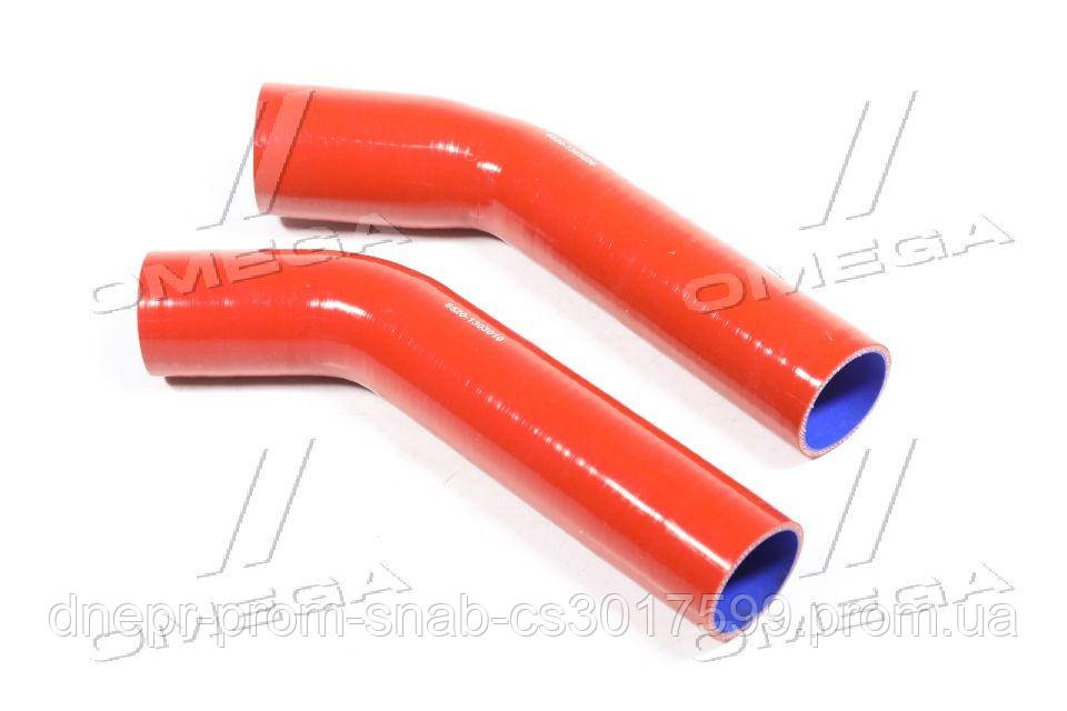 Купить Патрубок радиатора КАМАЗ ЕВРО СИЛИКОН красный, к-кт 2 шт. 6520 ...