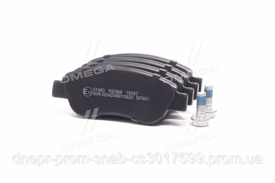 Колодки гальмівні CITROEN/PEUGEOT C1/107 передні (вир-во ABS) 37483 (skl-dp)
