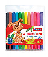 Фломастеры 1Сентября 12 цветов "Zoo Land" 650457 rish