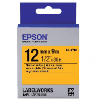 Лента Epson LK4YBP принтеров LW-300/400/400VP/700 Pastel Black/Yellow 12mm/9m