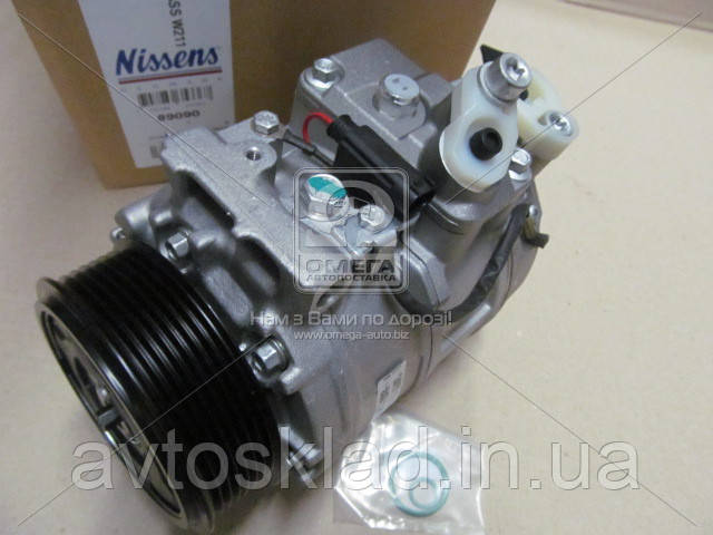 Компресор кондиціонера MERCEDES BENZ E-CLASS W211 05- (Nissens) 89090 (skl-dp)