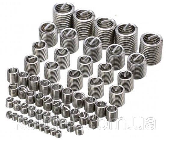 Набор из 60 резьбовых вставок ввертышей M3-M12 для восстановления ...