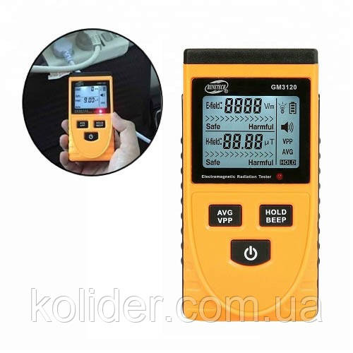 Детектор Электромагнитного Поля, Тестер Излучения Benetech GM3120 ...