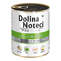 Dolina Noteci Premium (Долина Нотечи Премиум) консерва влажный корм для собак с дичью 800 г х 12 шт