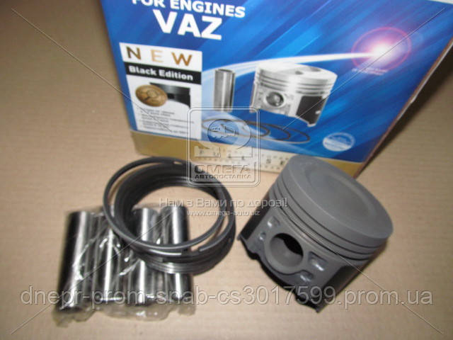 Поршень ВАЗ 2101-2107 21011, 2106 d=79,4 гр.A М/К (Black Edition+п.п+п ...