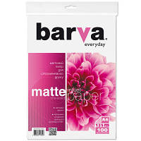 Фотобумага Barva A4 Everyday Matte 125г, 100л (IP-AE125-318)