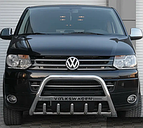 Кенгурятник WT003-4 (нерж) Volkswagen T6 2009-