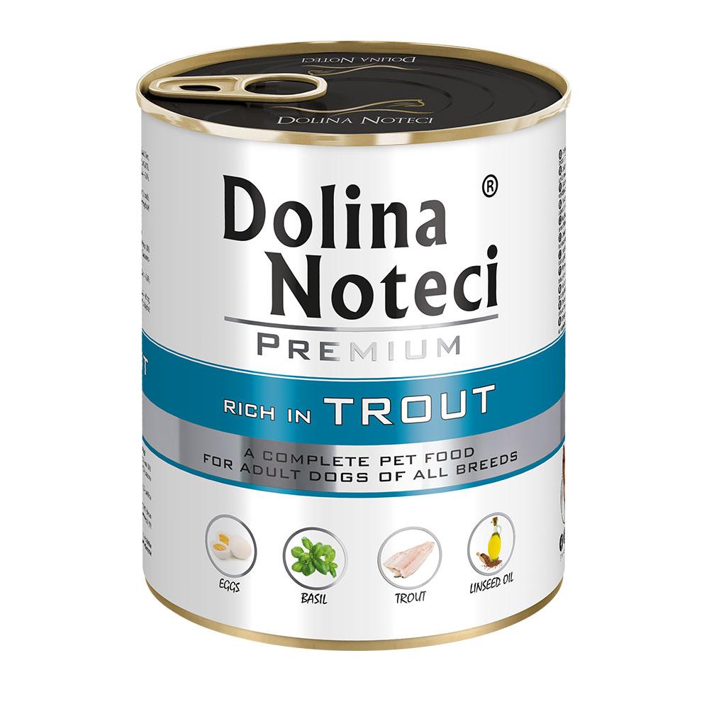 Dolina Noteci Premium (Долина Нотечі Преміум) консерви вологий корм для собак з фореллю 800 г х 12 шт.
