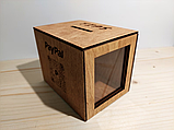 Коробочка для чайових 130х100х90мм, фото 3
