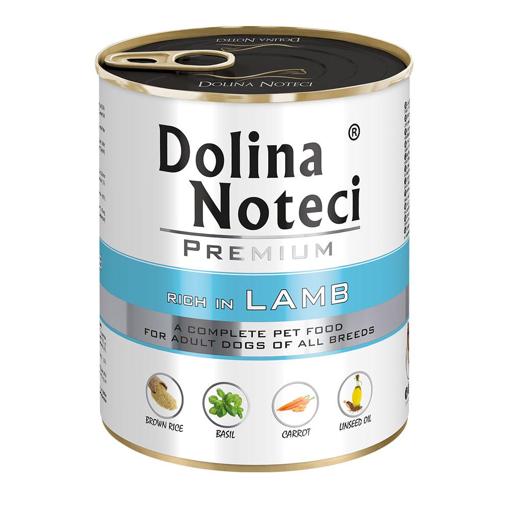Dolina Noteci Premium (Долина Нотечі Преміум) консерви вологий корм для собак з ягням 800 г х 12 шт.
