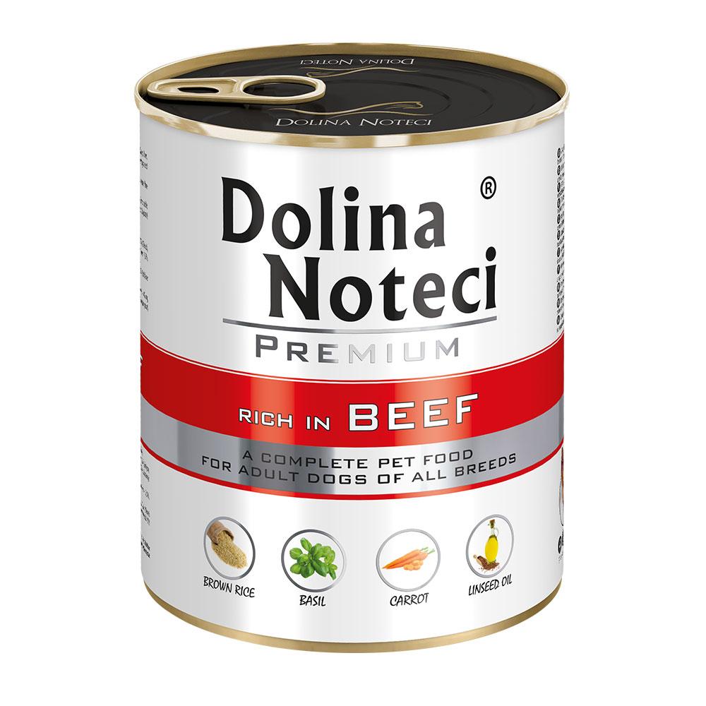 Dolina Noteci Premium (Долина Нотечі Преміум) консерви вологий корм для собак з яловичиною 800 г х 12 шт.