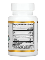 Органічна спіруліна (Organic spirulina) California Gold Nutriion 500 мг 60 таблеток, фото 2