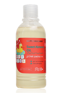 Дитячий шампунь-гель 2-в-1 FOR KIDS 0+ WHITE MANDARIN,  200 мл