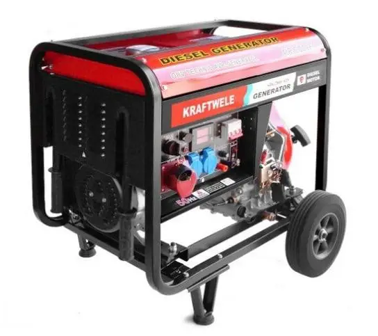 Електрогенератор дизельний KrafTWele SDG7800 3F 7.0-7,8 кВт