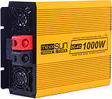 Інвертор(перетворювач напруги) MEXXSUN YX-1000W-CS чиста синусоїда, зарядка, фото 2