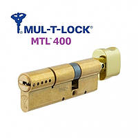 Цилиндр MTL 400 76мм 31x45Т (ключ/тумблер) язычок латунь 3 ключа