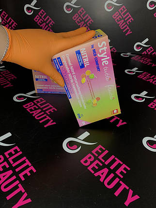 Рукавички нітрилові Style Tutti frutti колір мікс S 48 пар, фото 1