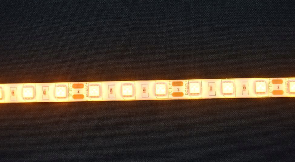 Діодна стрічка 12v 50 см (24-SMD 50*50) жовта