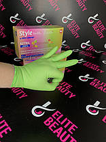 Рукавички нітрилові Style Tutti frutti колір мікс S 48 пар, фото 3