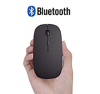 Мышь Bluetooth беспроводная ультратонкая - черный. Компьютер / ноутбук / планшет / смартфон / iPad