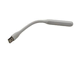 Лампочка портативна від USB 2.5 Ватів міні гнучка ніжка з вимикачем