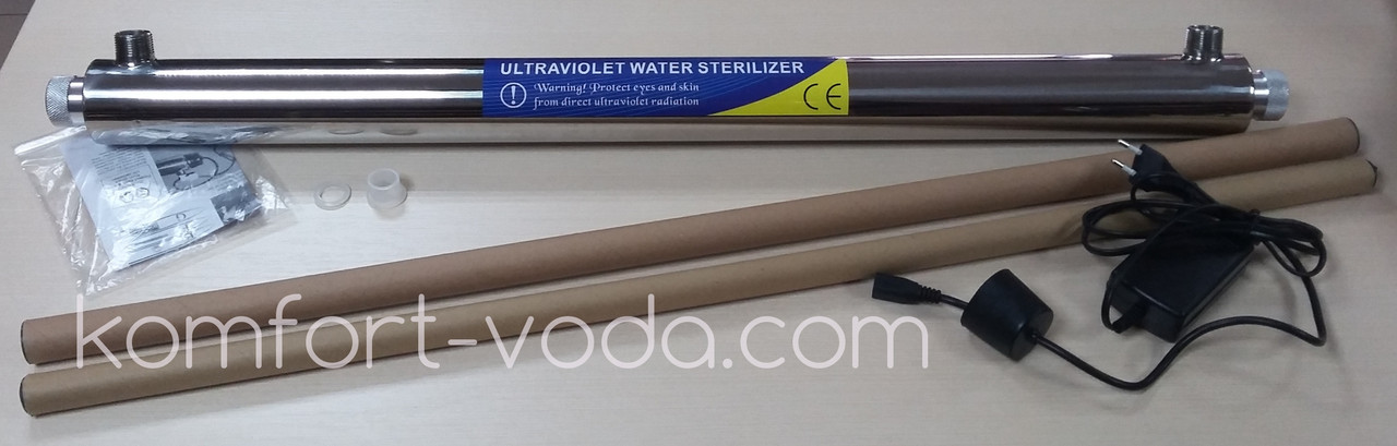 Установлення ультрафіолетового знезараження UV-8G, 30W, фото 1