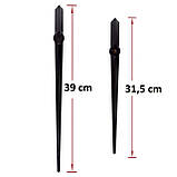 Декоративний годинник Woow black (D=1м), фото 6