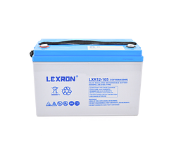 Акумуляторна батарея Lexron Carbon-Gel 12 V 105 Ah DEEP CYCLE