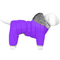 Комбинезон для собак AiryVest ONE Collar - XS 30, утепленный, фиолетовый
