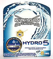 Сменные кассеты для бритья Wilkinson Sword Hydro 5 8 штук Картриджи Wilkinson Sword