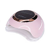 Рожева професійна UV/LED лампа - SUN H9 plus, 88W, фото 2