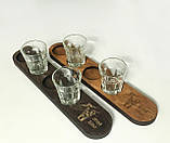 Шотница на 4 чарки 290х55мм, фото 5