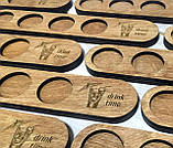 Шотница на 4 чарки 290х55мм, фото 2